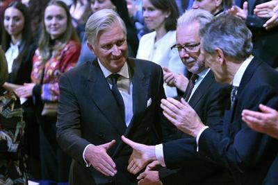 King Philippe attends the Belgodyss?e awards ceremony-stock-foto