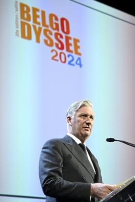 King Philippe attends the Belgodyss?e awards ceremony-stock-foto