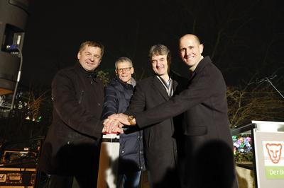 Sven Schulze  Egbert Geier, Matthias Lux, Dennis M?ller-stock-foto