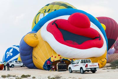 QATAR BALLOON FESTIVAL 2024-stock-photo