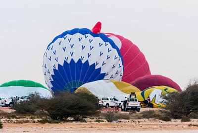 QATAR BALLOON FESTIVAL 2024-stock-photo