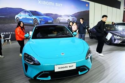 16th Shandong International Auto Show 2024 in Qingdao-stock-foto