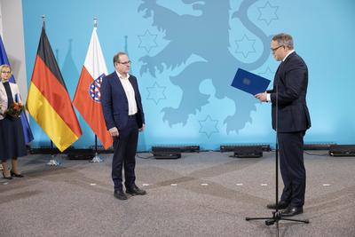 Ernennung Minister Th?ringen-stock-foto
