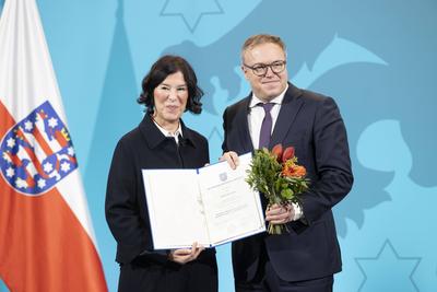 Ernennung Minister Th?ringen-stock-foto