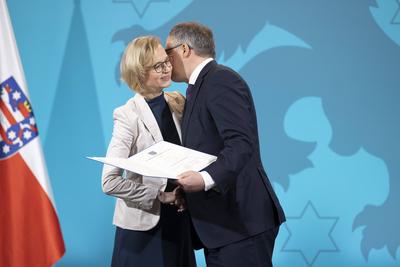 Ernennung Minister Th?ringen-stock-foto