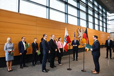 Plenum Thueringer Landtag-stock-foto