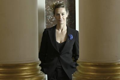 C?cile de France : New member of the Royal Academy of Belgium-stock-foto