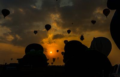 QATAR BALLOON FESTIVAL 2024-stock-photo