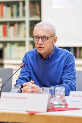 David Grossman erh?lt Heine-Preis-stock-foto
