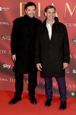Alberto Matano mit Ehemann Riccardo Mannino-stock-foto