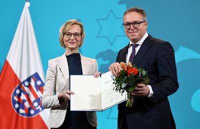 Plenum Thueringer Landtag-stock-foto