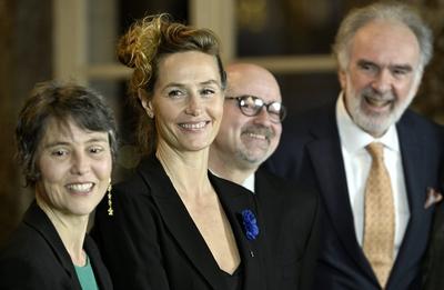 C?cile de France : New member of the Royal Academy of Belgium-stock-foto