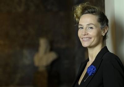 C?cile de France : New member of the Royal Academy of Belgium-stock-foto