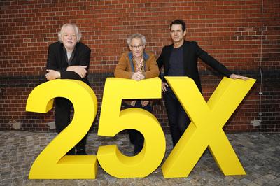 Wolfgang Becker, Dani Levy und Tom Tykwer bei der Jubil?umsparty 25 Jahre X im Radialsystem V. Berlin, 20.09.2019 *** Wo-stock-photo