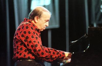 1/ Konzert: Martial Solal, Pianist, Piano, Klavier, p, Jazzpianist, Jazzer, Jazzmusiker, Komponist, Filmmusik, Jazz, Mus-stock-foto