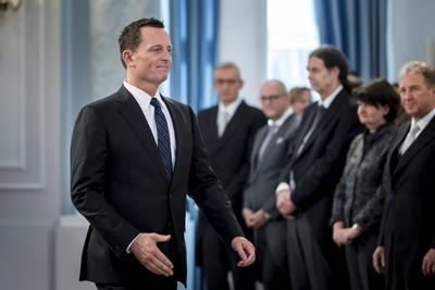 Richard Grenell, Botschafter der USA, aufgenommen im Rahmen des Neujahrsempfanges des Diplomatischen Korps durch den Bu-stock-foto