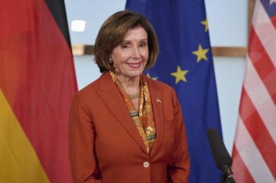 News Bilder des Tages Berlin, Annalena Baerbock trifft Nancy Pelosi Au?enministerin Annalena Baerbock trifft am 16.09.20-stock-photo