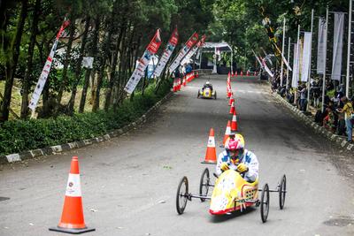 West Java Soap Box Cart Race-stock-photo