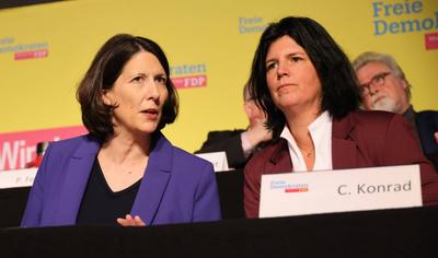 FDP Bundestagswahl 2025 Landesdeligierte-stock-foto