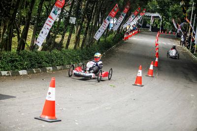 West Java Soap Box Cart Race-stock-photo