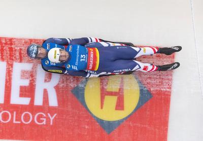 photographer: FIL / Michael Kristen // 14.12.2024 / 3. FIL Ebersp?cher Luge World Cup, LOTTO Th?ringen Ice Arena Oberhof-stock-photo
