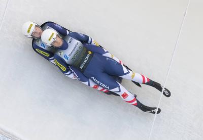 photographer: FIL / Michael Kristen // 14.12.2024 / 3. FIL Ebersp?cher Luge World Cup, LOTTO Th?ringen Ice Arena Oberhof-stock-photo