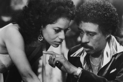 Debbie Allen and Richard Prior in Jo Jo Dancer, Your Life is Calling , 1985 Columbia Pictures Hollywood CA USA PUBLICAT-stock-foto