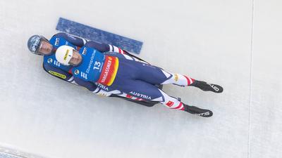 photographer: FIL / Michael Kristen // 14.12.2024 / 3. FIL Ebersp?cher Luge World Cup, LOTTO Th?ringen Ice Arena Oberhof-stock-photo