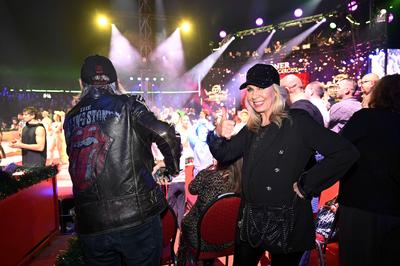 Petra Zieger bei der Premiere des 27. Dresdner Weihnachts-Circus an der Washingtonstra?e. Dresden, 13.12.2024 Sachsen Ge-stock-foto