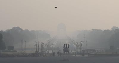 Delhi-NCR Shivers In Cold Winter, Temperature To Dip Further In Coming Week-stock-photo