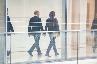 Deutscher Bundestag am Tag der Vertrauensfrage im Dezember 2024 ?-stock-foto