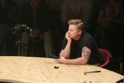 29.04.2024 Dortmund Veranstaltungsformat PentagonTalk im Dortmunder Dietrich-Keuning-Haus. Die Gespr?chsreihe wird moder-stock-foto