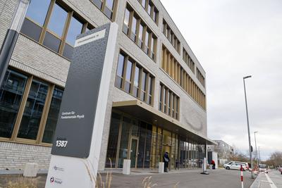 Einweihung des Centrum f?r Fundamentale Physik (CFP) auf dem Mainzer Gutenberg-Campus, Johannes Gutenberg-Universit?t Ma-stock-foto