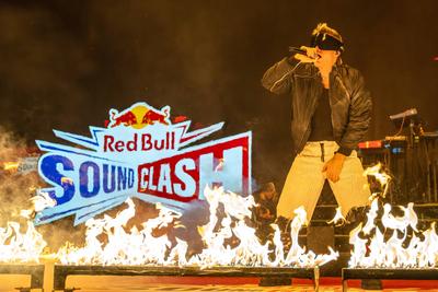 13.12.2024, xkkux, D?sseldorf, Red Bull Soundclash, Ski Aggu und 01099 - Summer Cem und KC Rebell-stock-foto