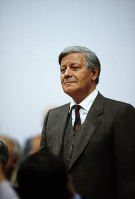 Bundeskanzler Helmut Schmidt, circa 1980 Copyright: HartwigxValdmanis Nur redaktionelle Nutzung. Editorial usage only. V-stock-foto