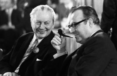 Der 18. Parteitag der CDU 1971 DEU, Deutschland, Duesseldorf: Der 18. Parteitag der Christlich DemokratischeUnion i Deut-stock-foto
