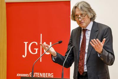 Einweihung des Centrum f?r Fundamentale Physik (CFP) auf dem Mainzer Gutenberg-Campus, Johannes Gutenberg-Universit?t Ma-stock-foto