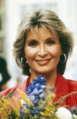 Susanne Uhlen Susanne Uhlen deutsche Schauspielerin und Regisseurin ca 1989 German actress and d-stock-photo