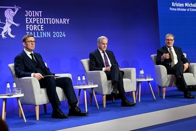 Joint Expeditionary Force leaders' summit in Tallinn-stock-photo