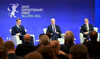 Joint Expeditionary Force leaders' summit in Tallinn-stock-photo