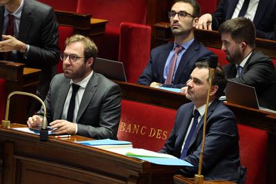 Debat  sur la loi speciale des Finances a l'Assemblee Nationale-stock-foto