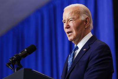 DC: President Biden Speaks at the Department of Labor-stock-photo