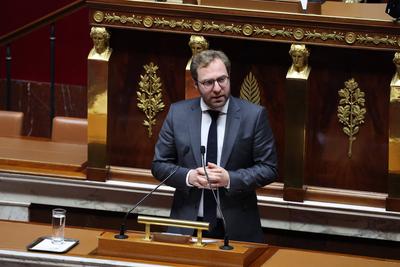 Debat  sur la loi speciale des Finances a l'Assemblee Nationale-stock-foto