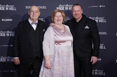 Sepp Maurer senior, Marianne Maurer, Sepp Maurer-stock-foto