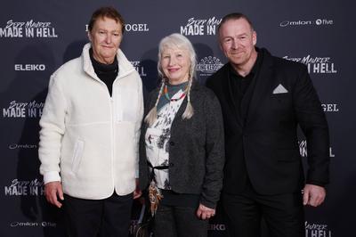 Hans-J?rgen Buchner, Ulrike B?glm?ller, Sepp Maurer-stock-foto