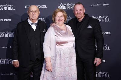 Sepp Maurer senior, Marianne Maurer, Sepp Maurer-stock-foto