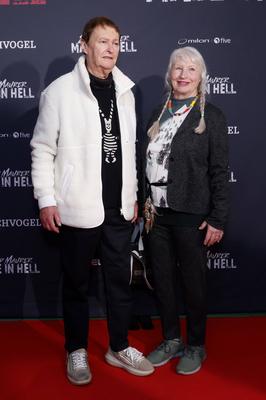 Hans-J?rgen Buchner mit Ehefrau Ulrike B?glm?ller-stock-foto