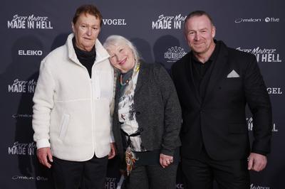 Hans-J?rgen Buchner, Ulrike B?glm?ller, Sepp Maurer-stock-foto
