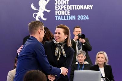 Joint Expeditionary Force JEF summit-stock-photo