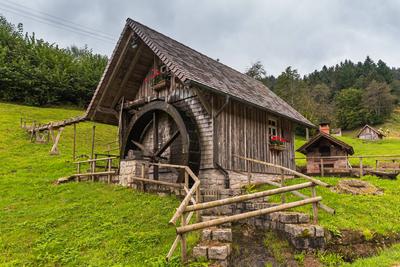 Wasserm?hle im Schwarzwald, Forbach, Baden-W?rttemberg, Deutschland-stock-photo